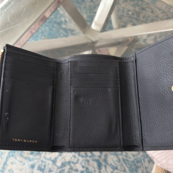Tory Burch Black Leather Wallet - Picture 3 of 4